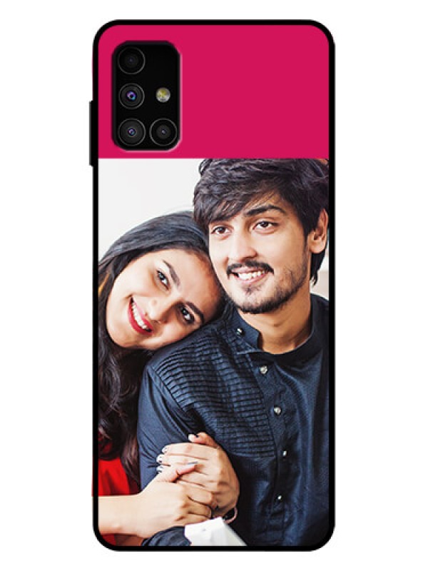 Custom Galaxy M51 Custom Metal Phone Case - Anniversary Cover Design