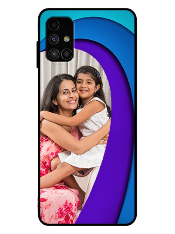Custom Galaxy M51 Custom Metal Phone Case - Simple Pattern Design