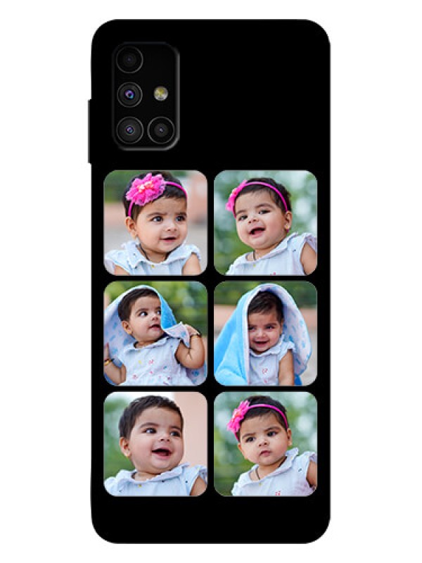 Custom Galaxy M51 Custom Metal Phone Case - Multiple Pictures Design