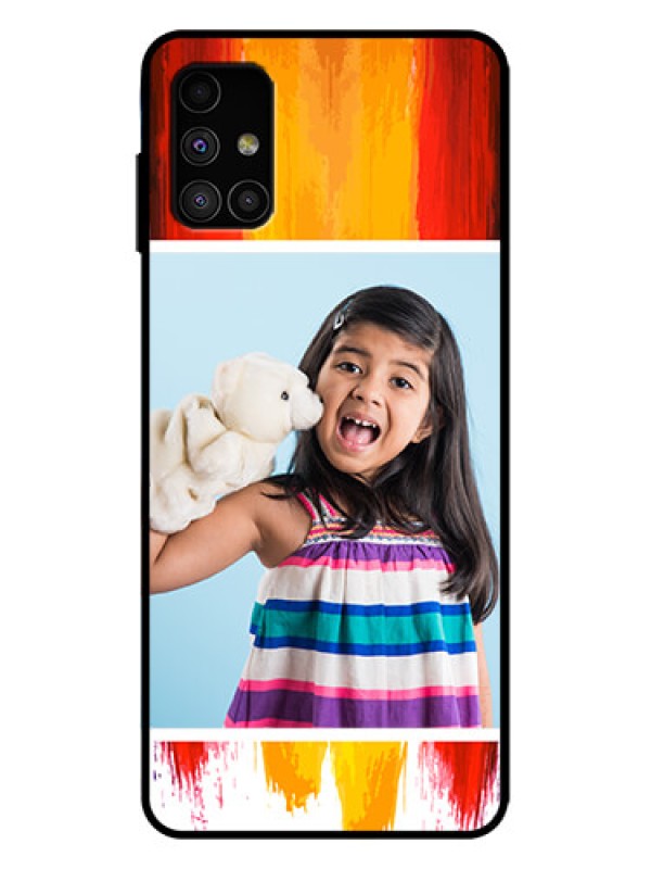 Custom Galaxy M51 Custom Metal Phone Case - Multi Color Design