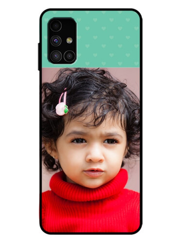 Custom Galaxy M51 Custom Metal Phone Case - Lovers Picture Design