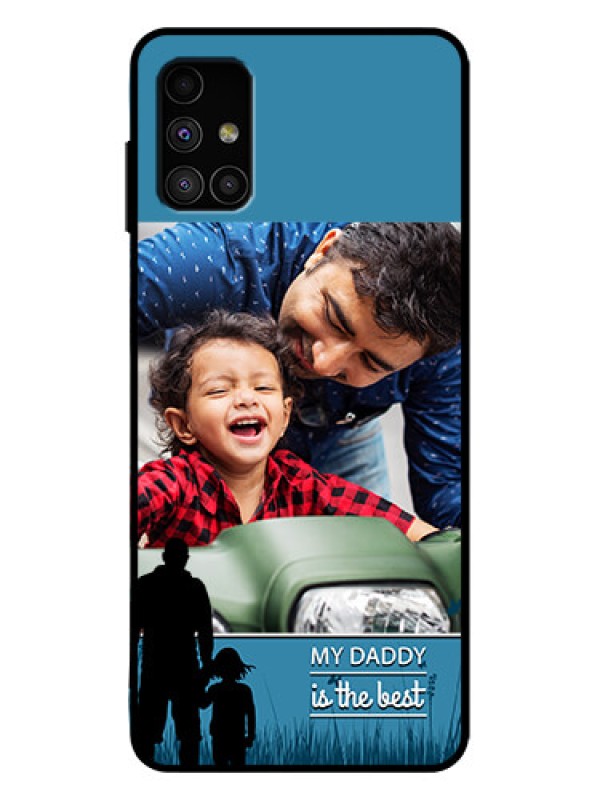 Custom Galaxy M51 Custom Metal Phone Case - Best Dad Design