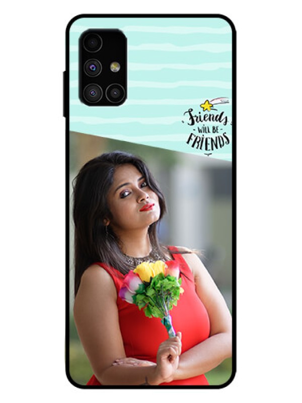 Custom Galaxy M51 Custom Metal Phone Case - Friends Picture Icon Design