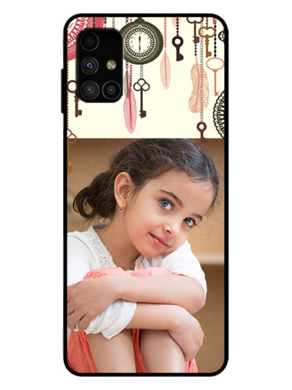 Custom Galaxy M51 Custom Metal Phone Case - Boho Style Design