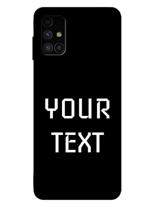 Custom Galaxy M51 Custom Metal Phone Case - Your Name Design