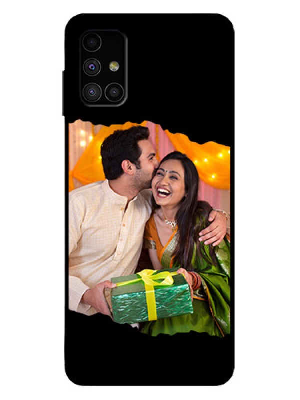 Custom Galaxy M51 Custom Metal Phone Case - Tear - Off Design
