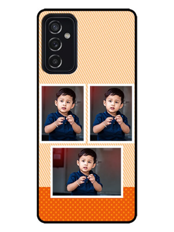 Custom Galaxy M52 5G Custom Metal Phone Case - Bulk Photos Upload Design