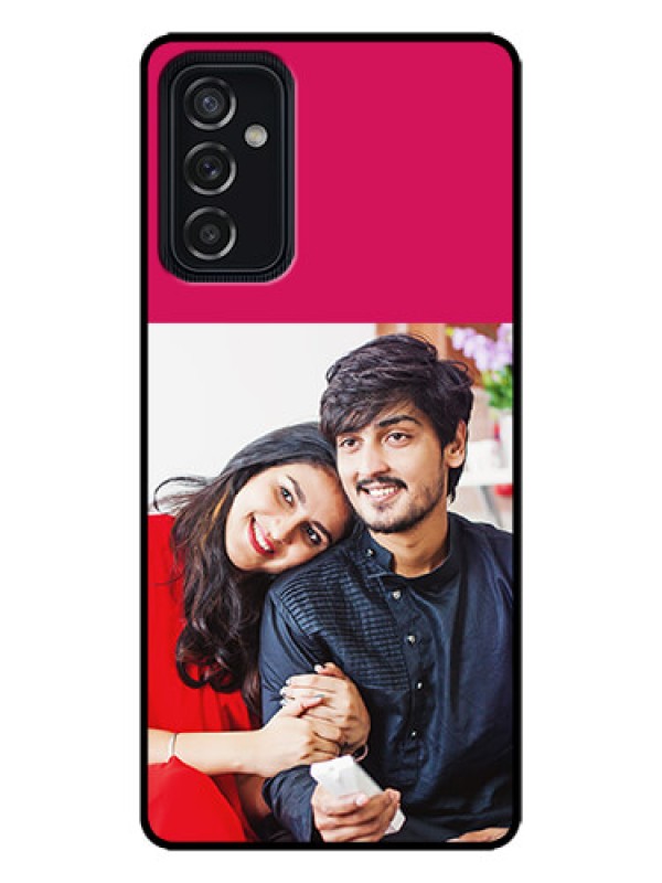 Custom Galaxy M52 5G Custom Metal Phone Case - Anniversary Cover Design