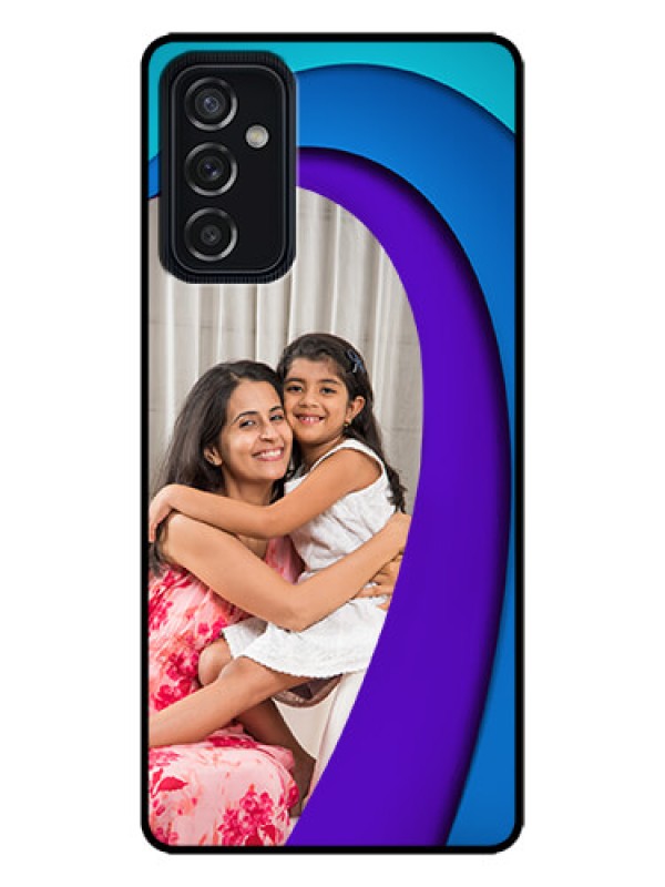 Custom Galaxy M52 5G Custom Metal Phone Case - Simple Pattern Design