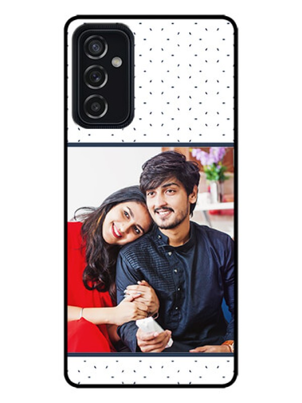 Custom Galaxy M52 5G Custom Metal Phone Case - Premium Dot Design