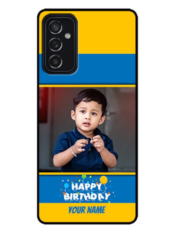 Custom Galaxy M52 5G Custom Metal Phone Case - Birthday Wishes Design