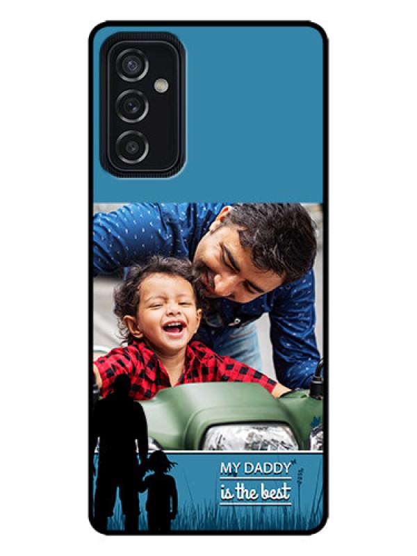 Custom Galaxy M52 5G Custom Metal Phone Case - Best Dad Design