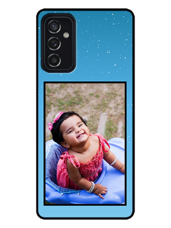 Custom Galaxy M52 5G Custom Metal Phone Case - Wave Pattern Colorful Design