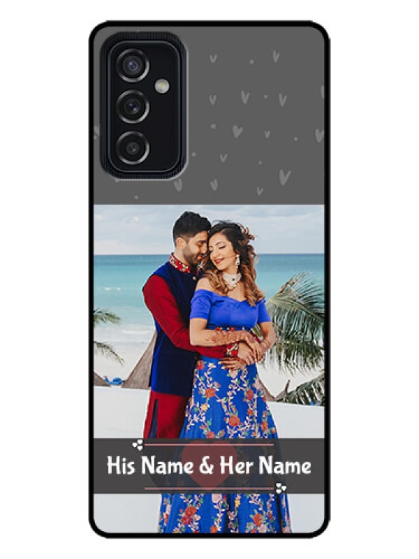 Custom Galaxy M52 5G Custom Metal Phone Case - Buy Love Design With Photo Online