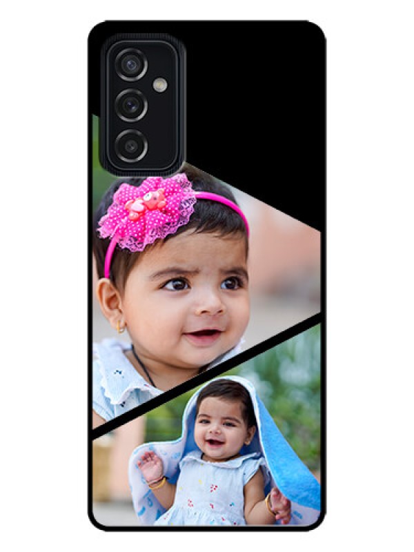 Custom Galaxy M52 5G Custom Metal Phone Case - Semi Cut Design