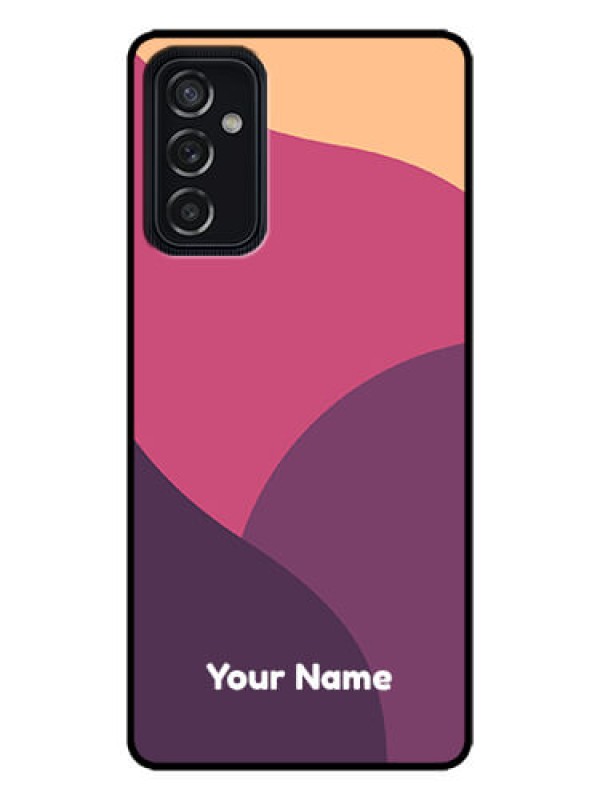 Custom Galaxy M52 5G Custom Metal Phone Case - Mixed Multi - Colour Abstract Art Design