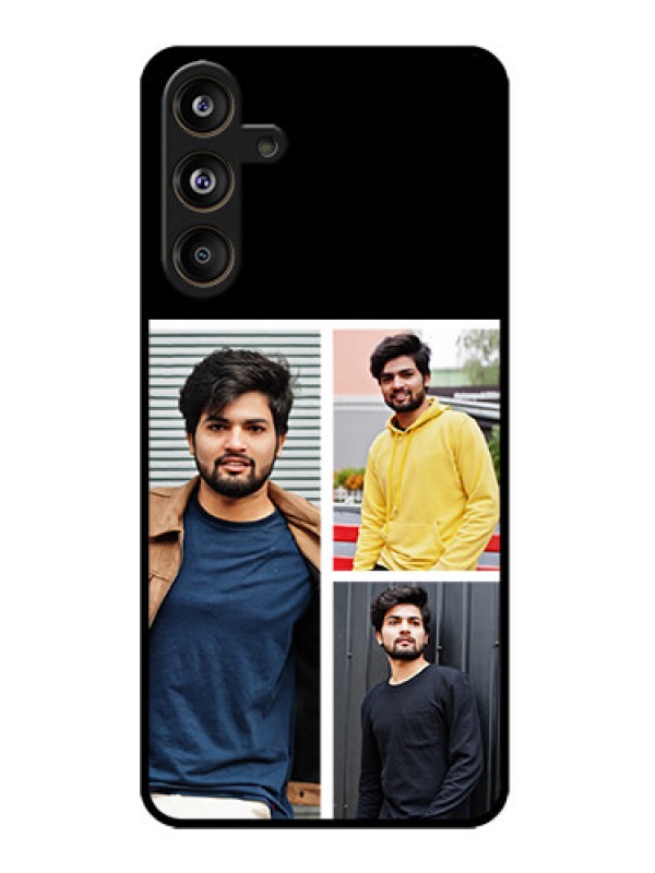 Custom Samsung Galaxy M55 5G Custom Metal Phone Case - Upload Multiple Picture Design