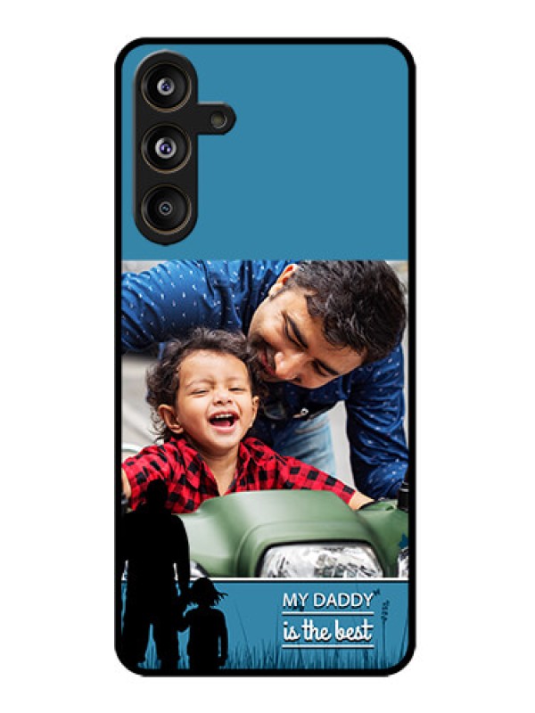 Custom Samsung Galaxy M55 5G Custom Metal Phone Case - Best Dad Design