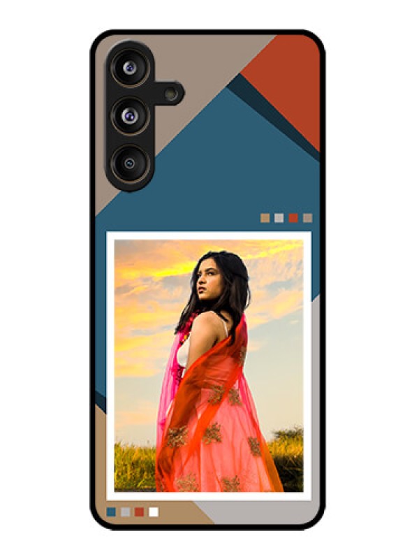 Custom Samsung Galaxy M55 5G Custom Metal Phone Case - Retro Color Pallet Design