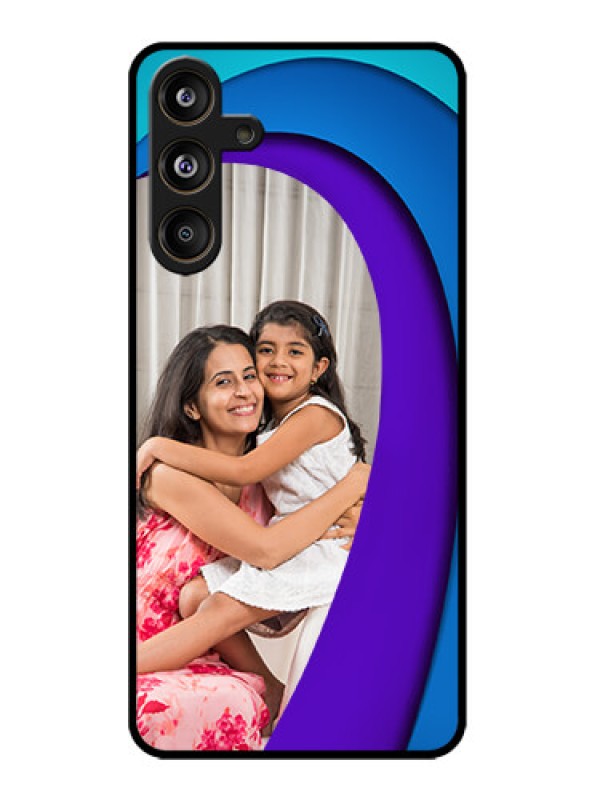 Custom Galaxy M55s 5G Custom Metal Phone Case - Simple Pattern Design