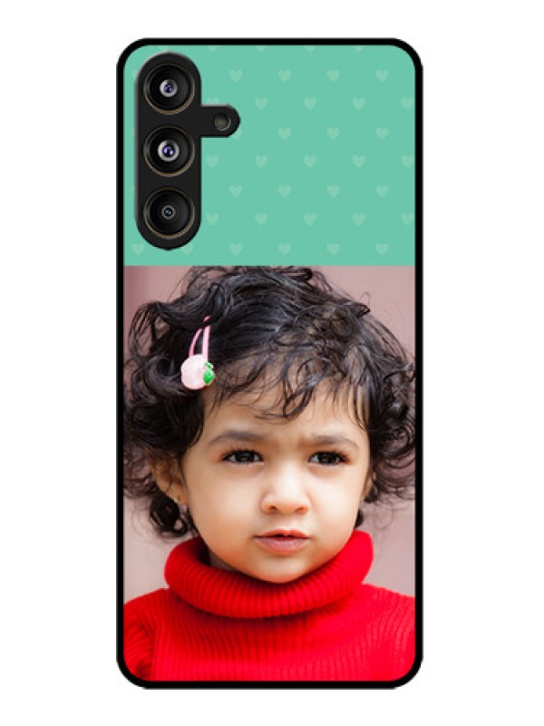 Custom Galaxy M55s 5G Custom Metal Phone Case - Lovers Picture Design