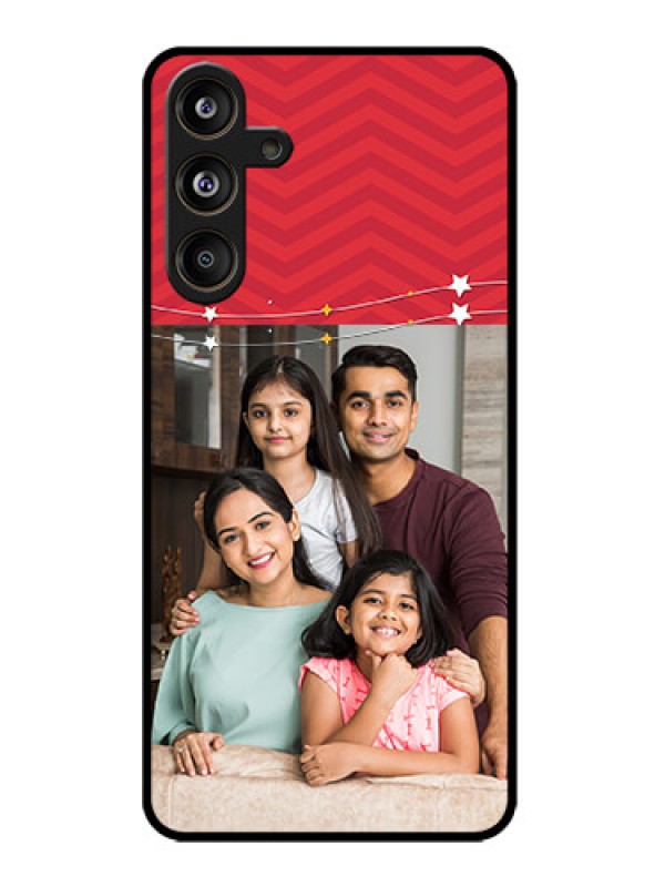 Custom Galaxy M55s 5G Custom Metal Phone Case - Happy Family Design