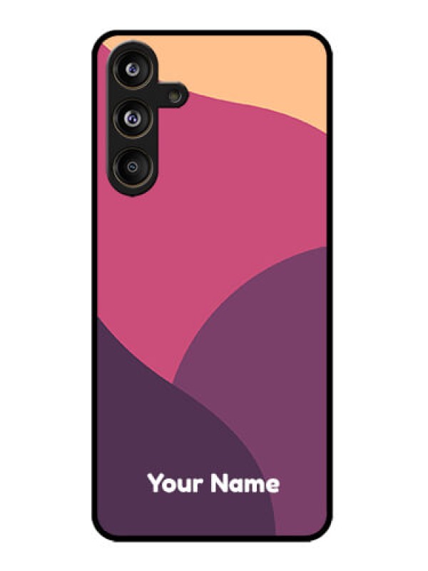 Custom Galaxy M55s 5G Custom Metal Phone Case - Mixed Multi - Colour Abstract Art Design