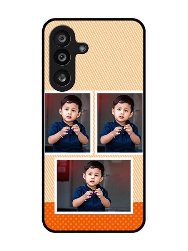 Custom Samsung Galaxy M56 5G Custom Metal Phone Case - Bulk Photos Upload Design