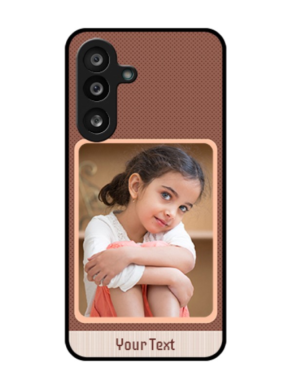 Custom Samsung Galaxy M56 5G Custom Metal Phone Case - Simple Pic Upload Design