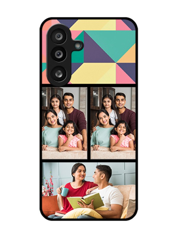 Custom Samsung Galaxy M56 5G Custom Metal Phone Case - Bulk Pic Upload Design