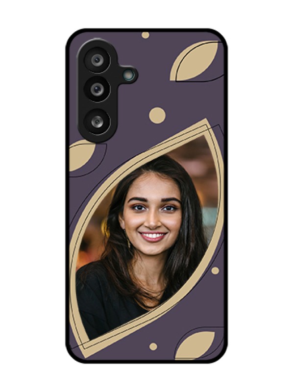 Custom Samsung Galaxy M56 5G Custom Metal Phone Case - Falling Leaf Design