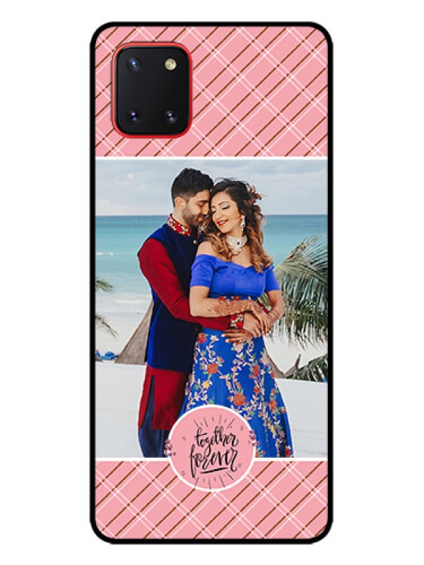 Custom Galaxy Note 10 Lite Custom Metal Phone CaseTogether Forever Design