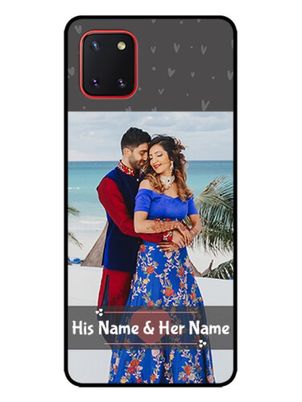 Custom Galaxy Note 10 Lite Custom Metal Phone CaseBuy Love Design With Photo Online