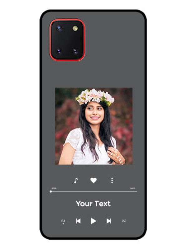 Custom Galaxy Note 10 Lite Custom Metal Phone CasePlay The Music Design