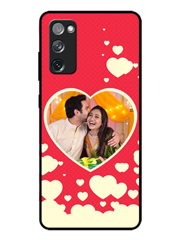 Custom Galaxy S20 FE 5G Custom Metal Phone CaseLove Symbols Phone Cover Design