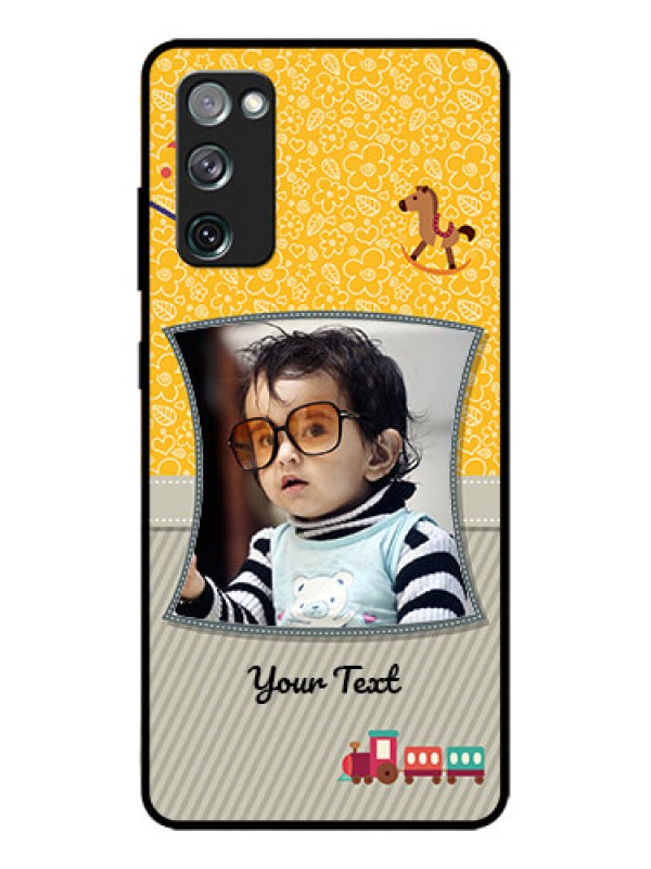 Custom Galaxy S20 FE 5G Custom Metal Phone CaseBaby Picture Upload Design