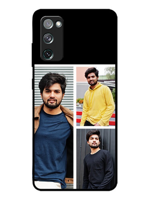 Custom Galaxy S20 FE 5G Custom Metal Phone CaseUpload Multiple Picture Design