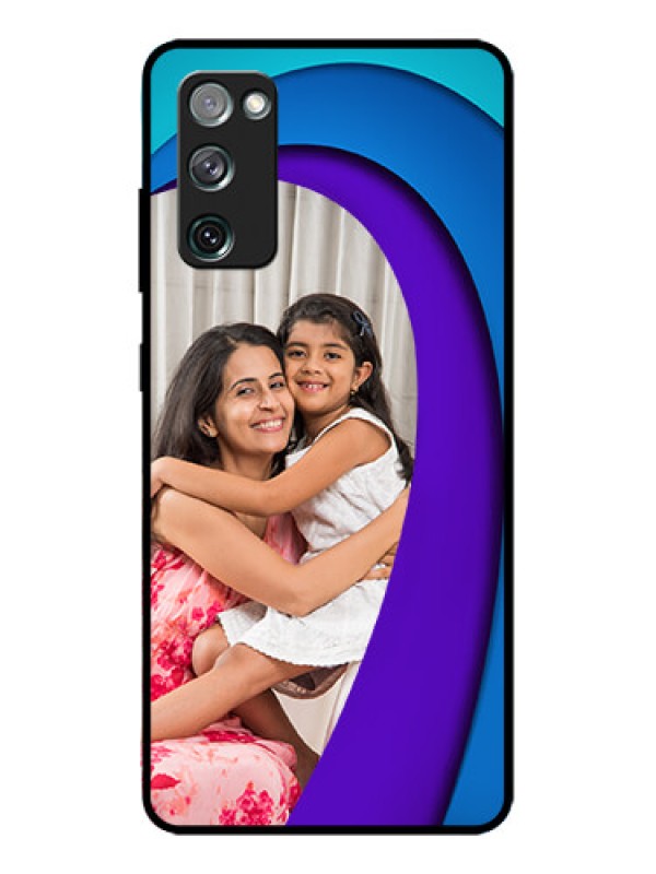 Custom Galaxy S20 FE 5G Custom Metal Phone CaseSimple Pattern Design