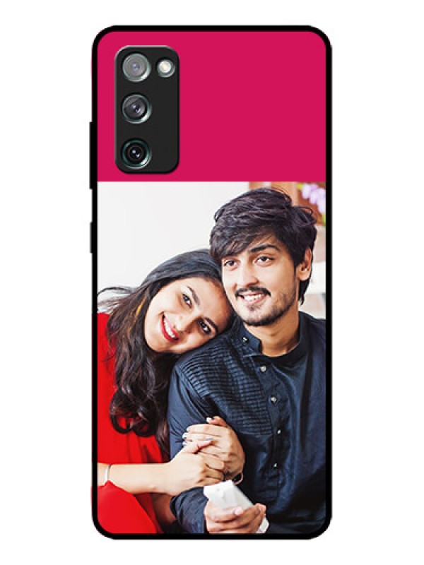 Custom Galaxy S20 FE Custom Metal Phone CaseAnniversary Cover Design