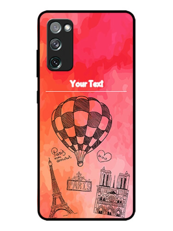 Custom Galaxy S20 FE Custom Metal Phone CaseParis Theme Design