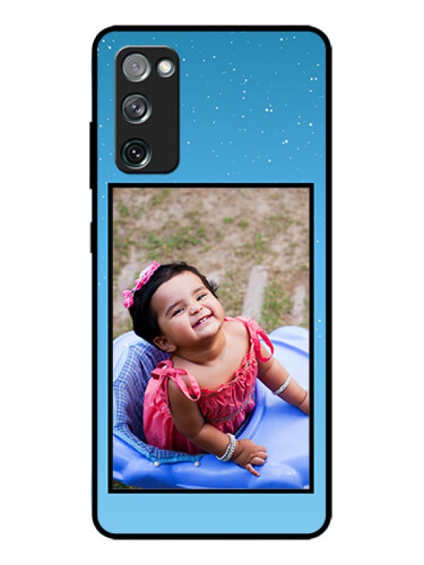 Custom Galaxy S20 FE Custom Metal Phone CaseWave Pattern Colorful Design