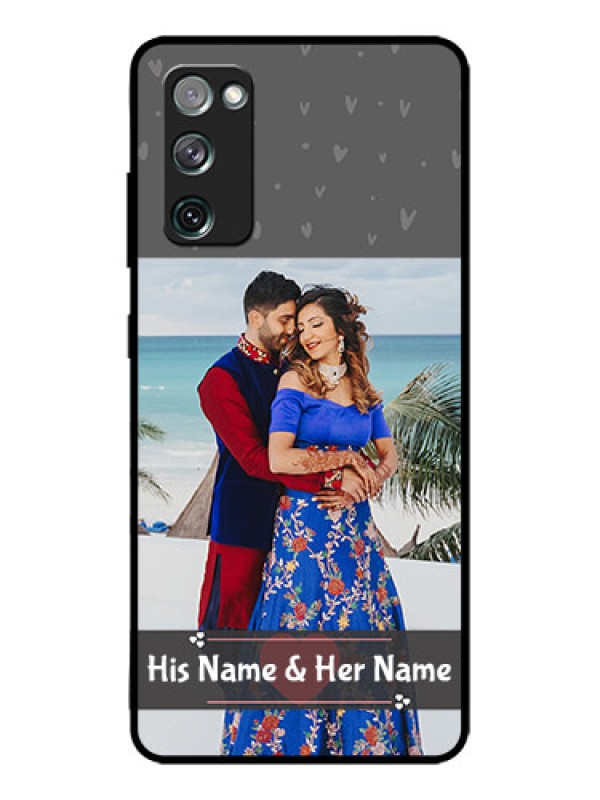 Custom Galaxy S20 FE Custom Metal Phone CaseBuy Love Design With Photo Online