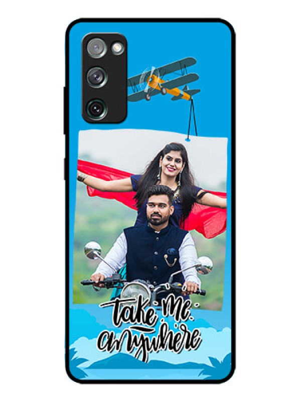 Custom Galaxy S20 FE Custom Metal Phone CaseTraveller Design