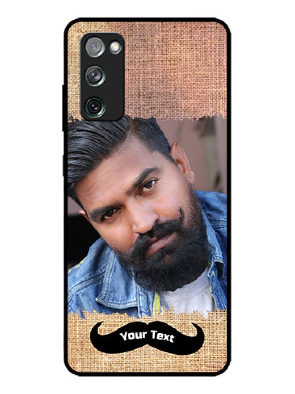 Custom Galaxy S20 FE Custom Metal Phone CaseWith Texture Design