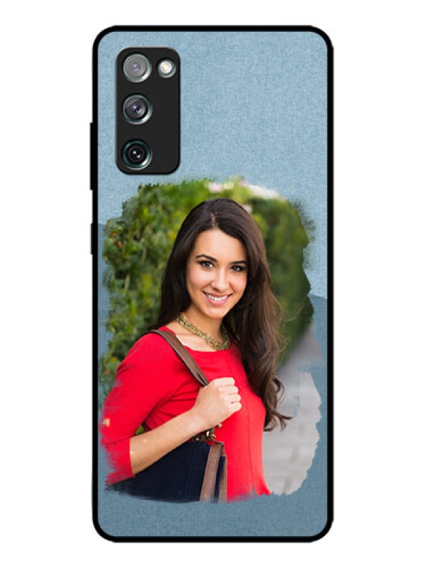 Custom Galaxy S20 FE Custom Metal Phone CaseGrunge Line Art Design