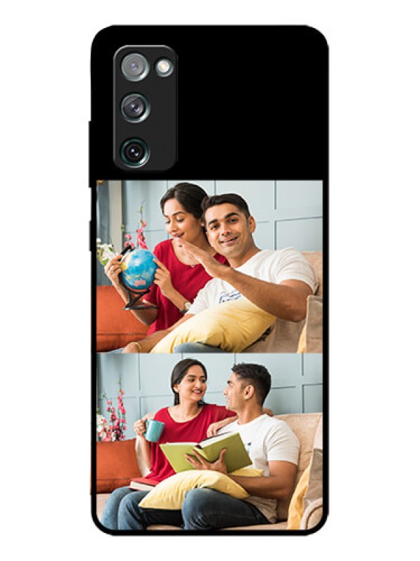 Custom Galaxy S20 FE Custom Metal Phone Case2 Images Design