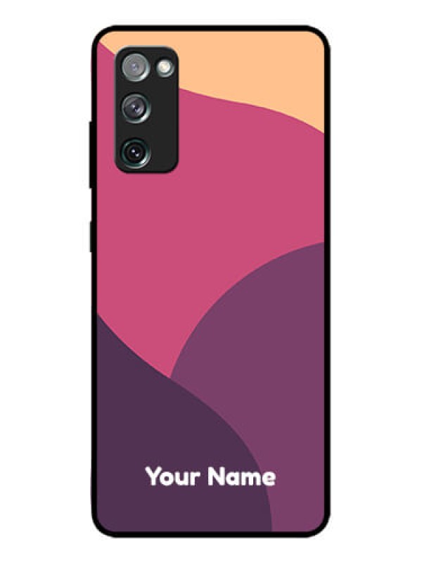 Custom Galaxy S20 FE Custom Metal Phone CaseMixed Multi - Colour Abstract Art Design