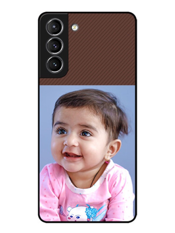 Custom Galaxy S21 Plus Custom Metal Phone Case - Elegant Case Design