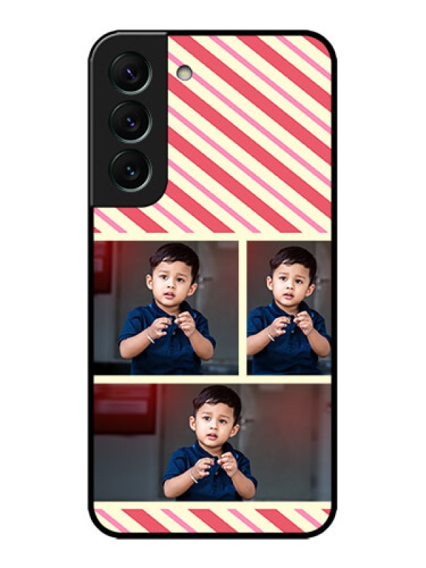 Custom Galaxy S22 5G Custom Metal Phone CasePicture Upload Mobile Case Design