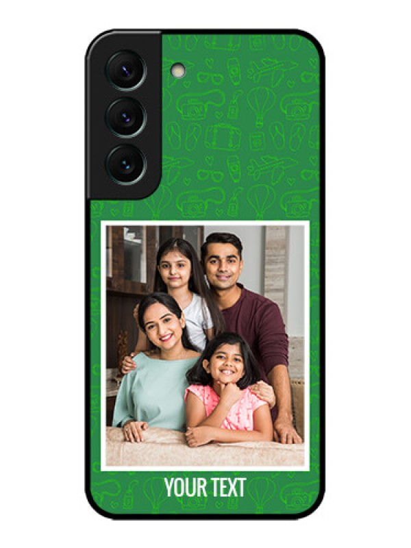 Custom Galaxy S22 5G Custom Metal Phone CasePicture Upload Design